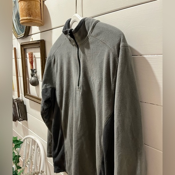 COLUMBIA Gray Classic fleece size M - Picture 6 of 9